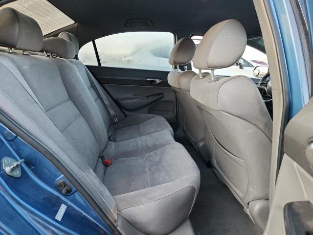 1HGFA15577L117263 - 2007 HONDA CIVIC LX BLUE photo 10