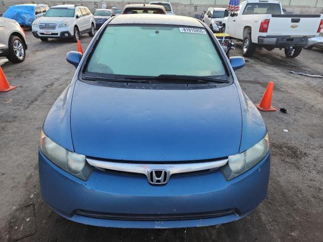 1HGFA15577L117263 - 2007 HONDA CIVIC LX BLUE photo 5