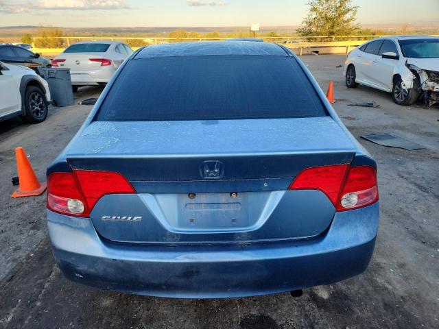 1HGFA15577L117263 - 2007 HONDA CIVIC LX BLUE photo 6