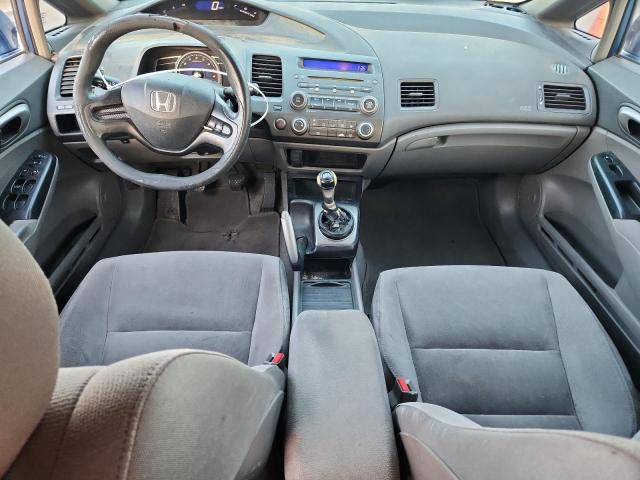 1HGFA15577L117263 - 2007 HONDA CIVIC LX BLUE photo 8