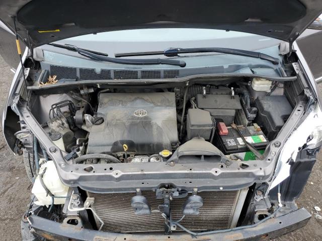 5TDZK3DC9DS308648 - 2013 TOYOTA SIENNA GRAY photo 12