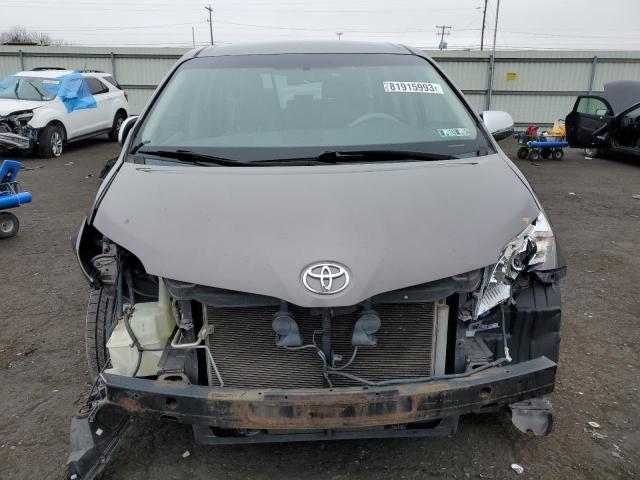 5TDZK3DC9DS308648 - 2013 TOYOTA SIENNA GRAY photo 5