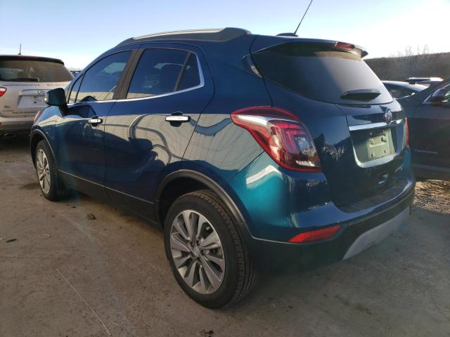 KL4CJESB6KB864803 - 2019 BUICK ENCORE PREFERRED BLUE photo 2