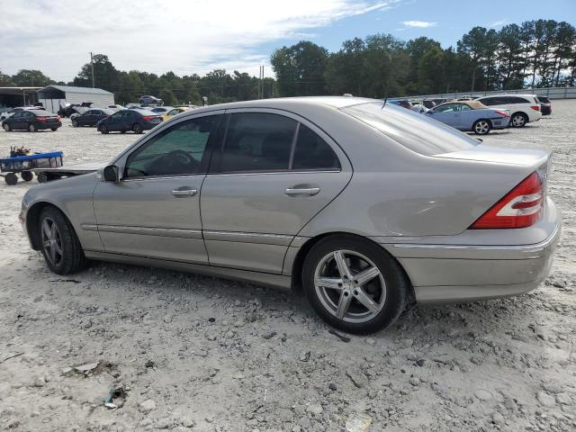 WDBRF92H27F922689 - 2007 MERCEDES-BENZ C 280 4MATIC SILVER photo 2