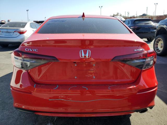 2HGFE2F54SH536427 - 2025 HONDA CIVIC SPORT 红色 照片 6