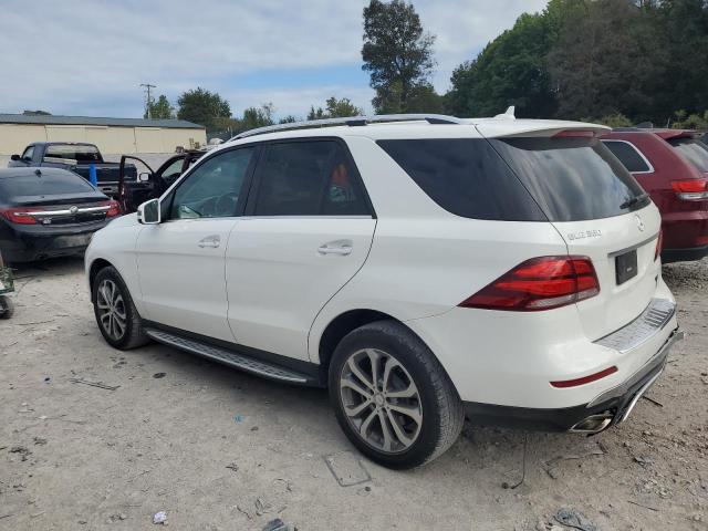 4JGDA5HB2GA782917 - 2016 MERCEDES-BENZ GLE 350 4MATIC WHITE photo 2