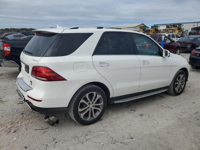 4JGDA5HB2GA782917 - 2016 MERCEDES-BENZ GLE 350 4MATIC WHITE photo 3