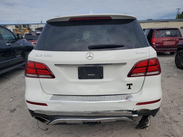 4JGDA5HB2GA782917 - 2016 MERCEDES-BENZ GLE 350 4MATIC WHITE photo 6