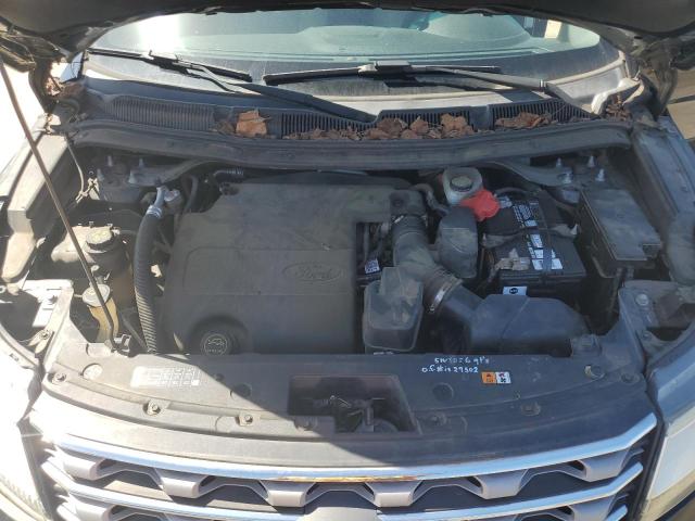 1FM5K7D86GGA37978 - 2016 FORD EXPLORER XLT BLACK photo 12