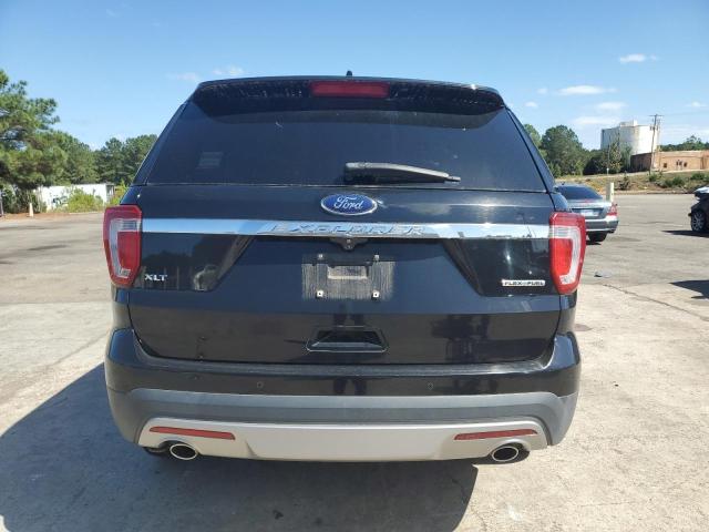 1FM5K7D86GGA37978 - 2016 FORD EXPLORER XLT BLACK photo 6