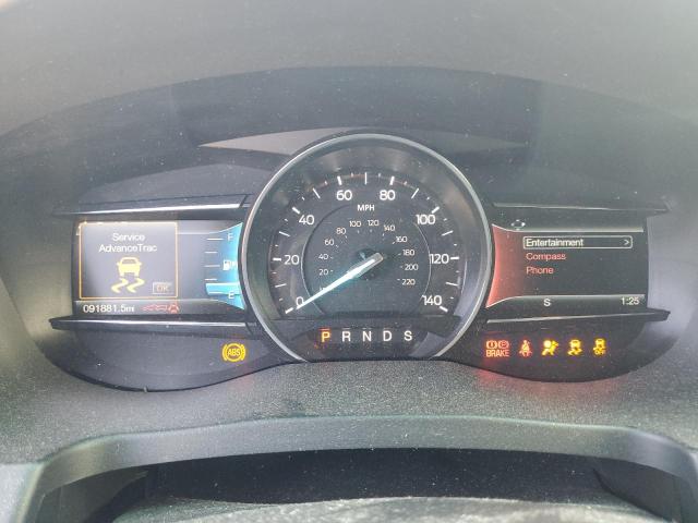 1FM5K7D86GGA37978 - 2016 FORD EXPLORER XLT BLACK photo 9