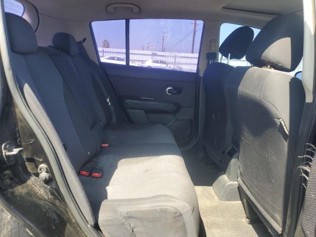 3N1BC13E99L422400 - 2009 NISSAN VERSA S BLACK photo 10