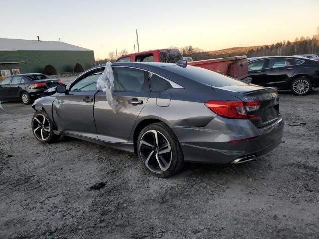 1HGCV1F35KA109476 - 2019 HONDA ACCORD SPORT GRAY photo 2