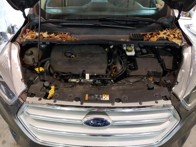 1FMCU9GD9HUA86603 - 2017 FORD ESCAPE SE GRAY photo 11