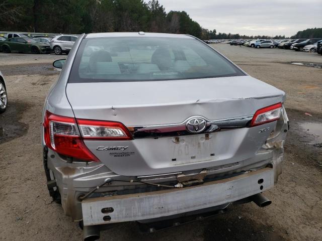 4T1BK1FK3CU525063 - 2012 TOYOTA CAMRY SE SILVER photo 6