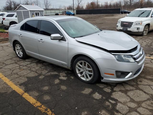 3FAHP0JA3AR244089 - 2010 FORD FUSION SEL SILVER photo 4