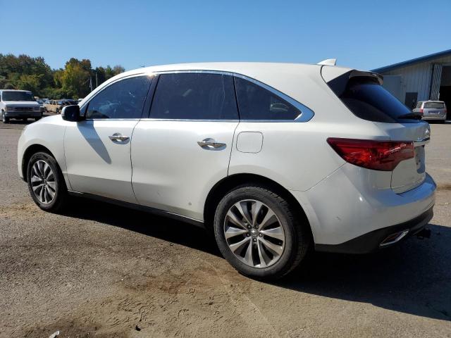5FRYD4H41EB048328 - 2014 ACURA MDX TECHNOLOGY Weiß Foto 2