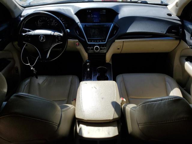 5FRYD4H41EB048328 - 2014 ACURA MDX TECHNOLOGY Weiß Foto 8