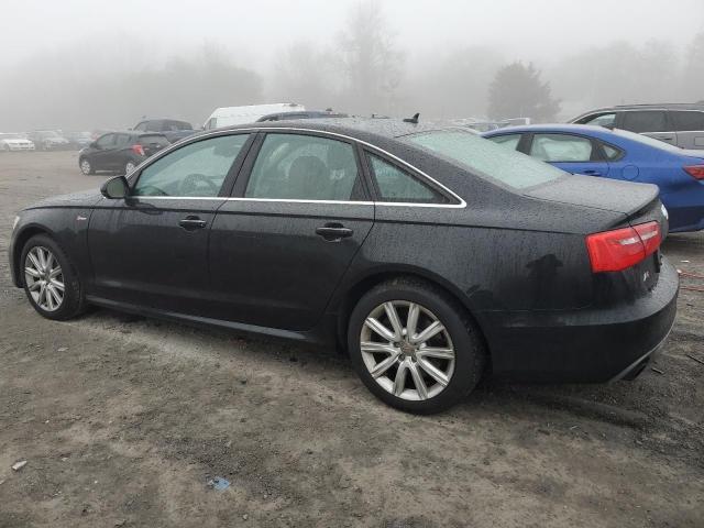 WAUBGAFCXCN006159 - 2012 AUDI A6 BLACK photo 2