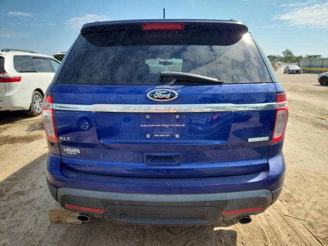 1FM5K7D97DGC24666 - 2013 FORD EXPLORER XLT ლურჯი ფოტო 6