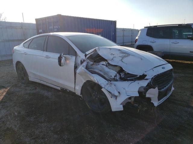 1FA6P0H76E5357027 - 2014 FORD FUSION SE WHITE photo 4