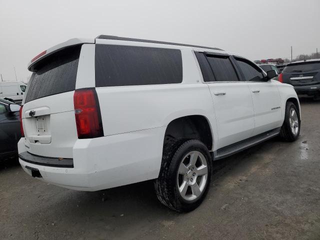 1GNSKJKC8FR174409 - 2015 CHEVROLET SUBURBAN K1500 LT WHITE photo 3