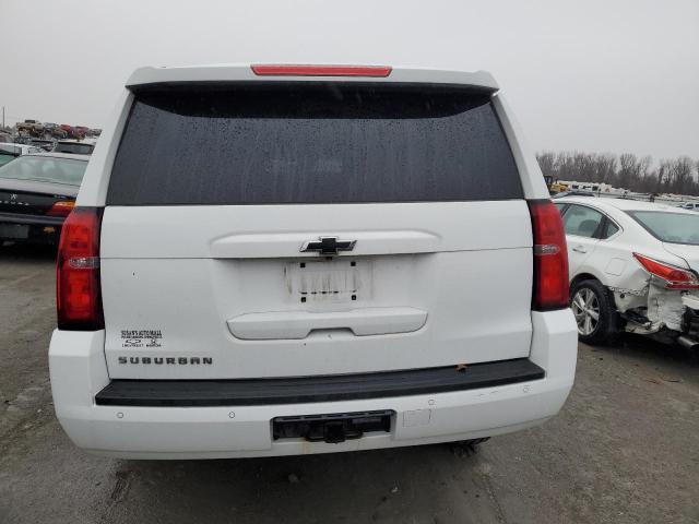 1GNSKJKC8FR174409 - 2015 CHEVROLET SUBURBAN K1500 LT WHITE photo 6