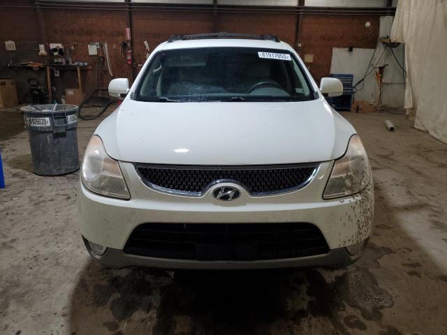 KM8NU73C38U073744 - 2008 HYUNDAI VERACRUZ GLS WHITE photo 5