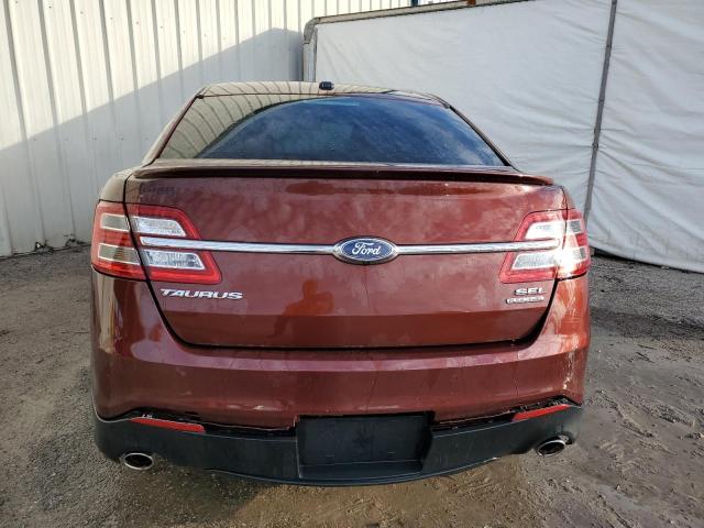 1FAHP2E84FG103968 - 2015 FORD TAURUS SEL BROWN photo 6