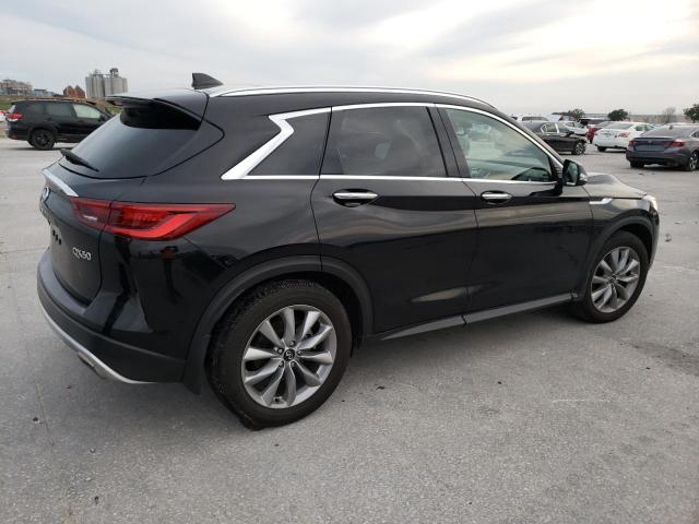 3PCAJ5BA3NF115947 - 2022 INFINITI QX50 LUXE BLACK photo 3