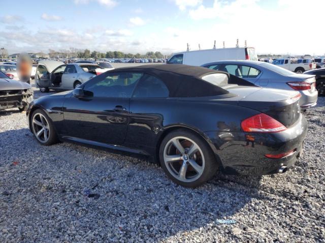 WBAEB53598CX63100 - 2008 BMW 650 I BLACK photo 2