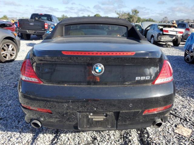 WBAEB53598CX63100 - 2008 BMW 650 I BLACK photo 6