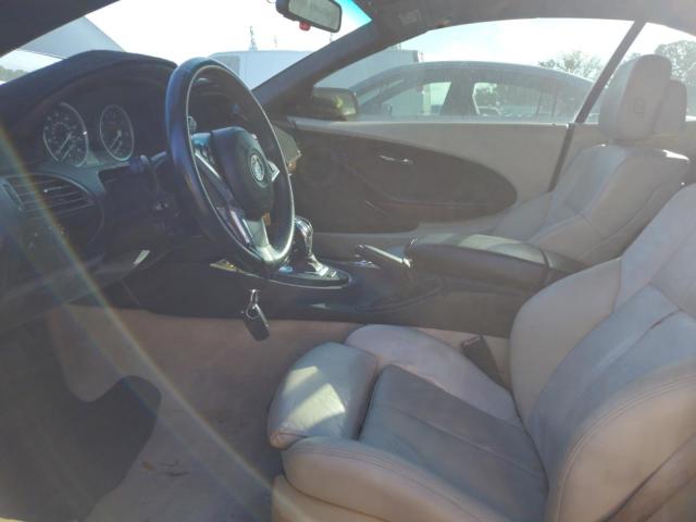 WBAEB53598CX63100 - 2008 BMW 650 I BLACK photo 7