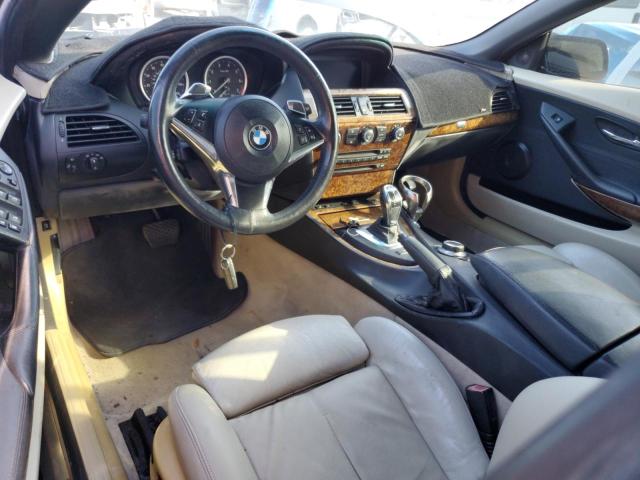 WBAEB53598CX63100 - 2008 BMW 650 I BLACK photo 8