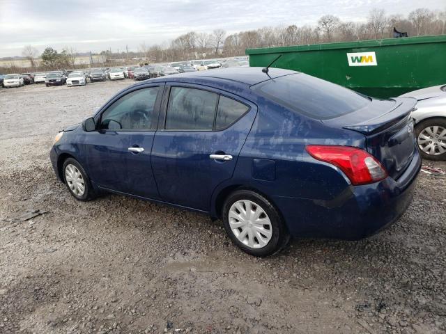 3N1CN7AP8EL805860 - 2014 NISSAN VERSA S BLUE photo 2