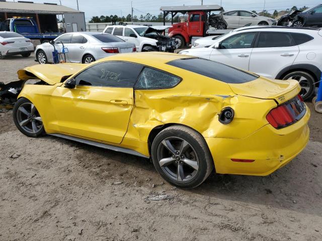 1FA6P8AMXG5292331 - 2016 FORD MUSTANG YELLOW photo 2