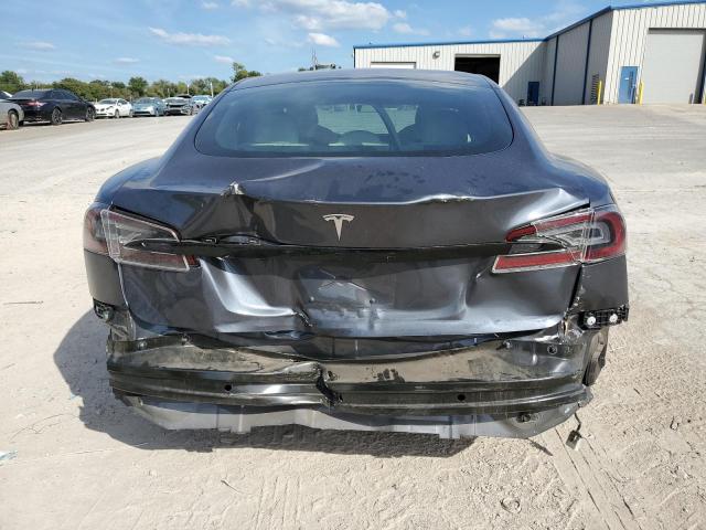 5YJSA1E5XMF432313 - 2021 TESLA MODEL S Grafitowy zdjęcie 6