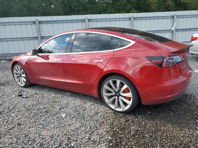5YJ3E1EB1JF080569 - 2018 TESLA MODEL 3 红色 照片 2