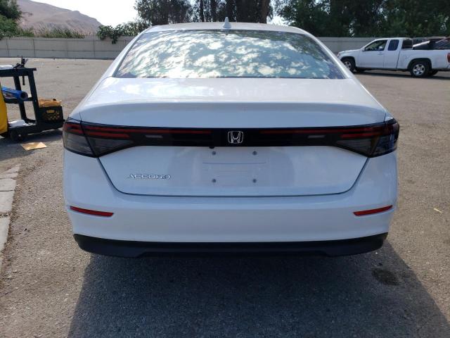 1HGCY1F31PA055205 - 2023 HONDA ACCORD EX WHITE photo 6