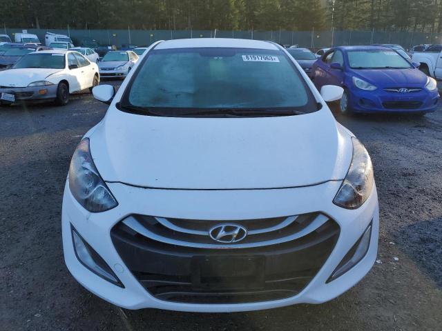 KMHD35LH1EU158186 - 2014 HYUNDAI ELANTRA GT WHITE photo 5