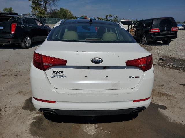 5XXGN4A74CG070767 - 2012 KIA OPTIMA EX WHITE photo 6