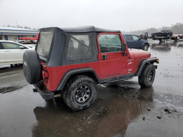 1J4FY19S2WP799691 - 1998 JEEP WRANGLER / SPORT RED photo 3