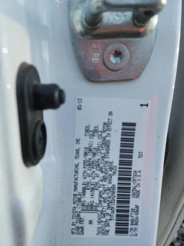 5TFUW5F15DX298989 - 2013 TOYOTA TUNDRA DOUBLE CAB SR5 WHITE photo 12