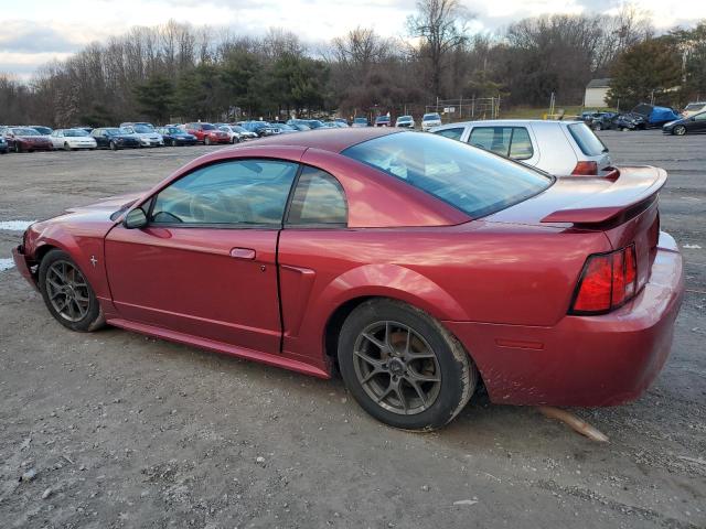 1FAFP40403F310575 - 2003 FORD MUSTANG BURGUNDY photo 2