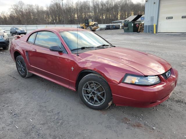 1FAFP40403F310575 - 2003 FORD MUSTANG BURGUNDY photo 4