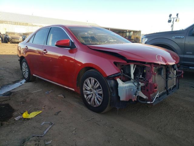 4T1BF1FK9DU722664 - 2013 TOYOTA CAMRY L RED photo 4