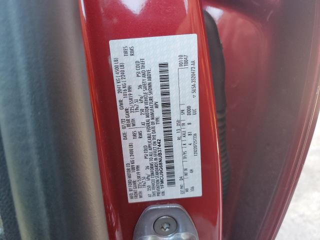 1FMCU9G68NUB37442 - 2022 FORD ESCAPE SE RED photo 14