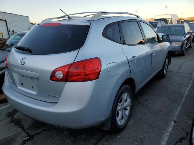 JN8AS58V48W132543 - 2008 NISSAN ROGUE S SILVER photo 3