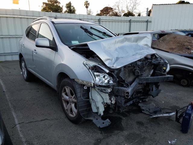 JN8AS58V48W132543 - 2008 NISSAN ROGUE S SILVER photo 4