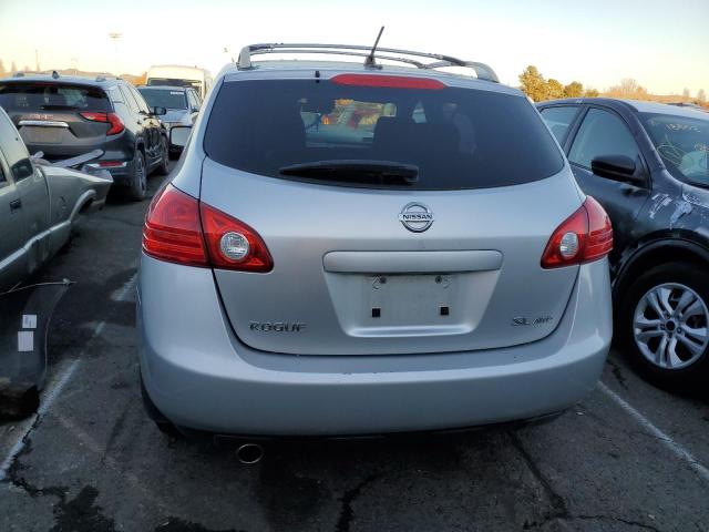 JN8AS58V48W132543 - 2008 NISSAN ROGUE S SILVER photo 6